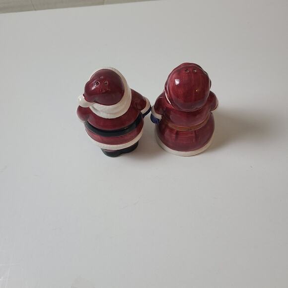 Publix Seasons Greetings 2000 Salt &Pepper Shaker Santa & Mrs Claus Christmas - Picture 8 of 13
